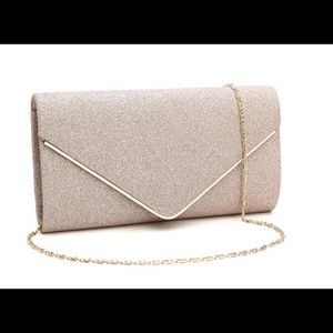 Never used, brand new, envelope clutch!
